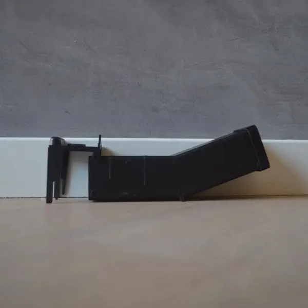 Unpest muizen kantelval in gebruik