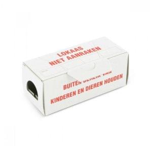 Unpest muizenlokdoosje karton klein (10 stuks)