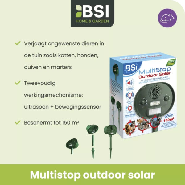 BSI MultiStop Outdoor Solar 150 m²