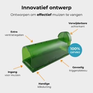 Unpest diervriendelijke muizen inloopval - Afbeelding 2