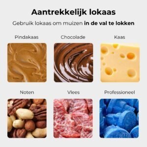 Unpest diervriendelijke muizen inloopval