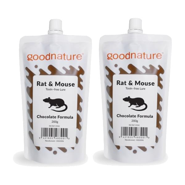 Goodnature ratten en muizen lokstof chocolade zak