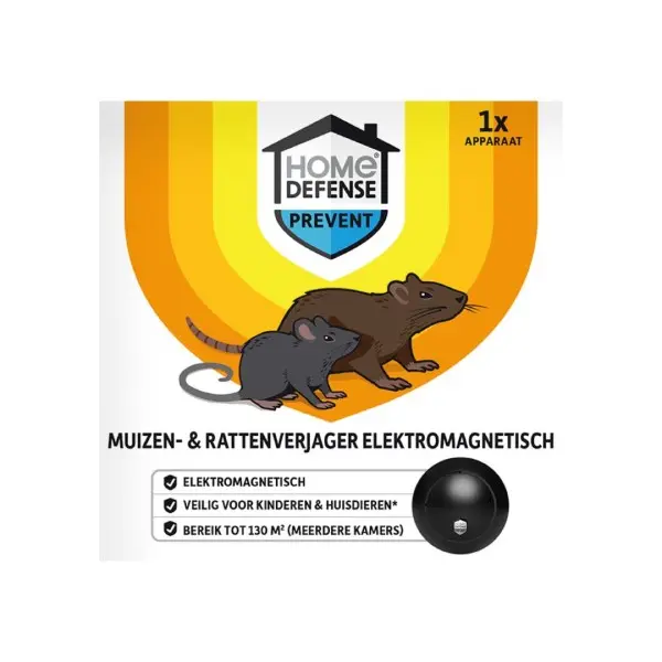 Home Defense muizen- en rattenverjager 130 m²