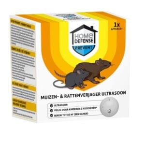 Home Defense muizen- en rattenverjager 60 m²