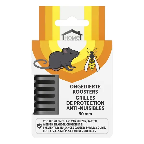 Home Defense stootvoegrooster 5 cm (10 stuks)