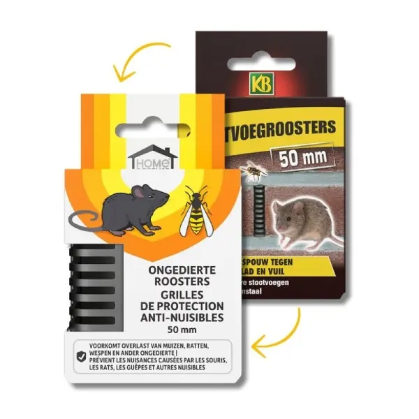 Home Defense stootvoegrooster 5 cm (10 stuks)