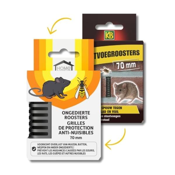 Home Defense stootvoegrooster 7 cm (10 stuks)