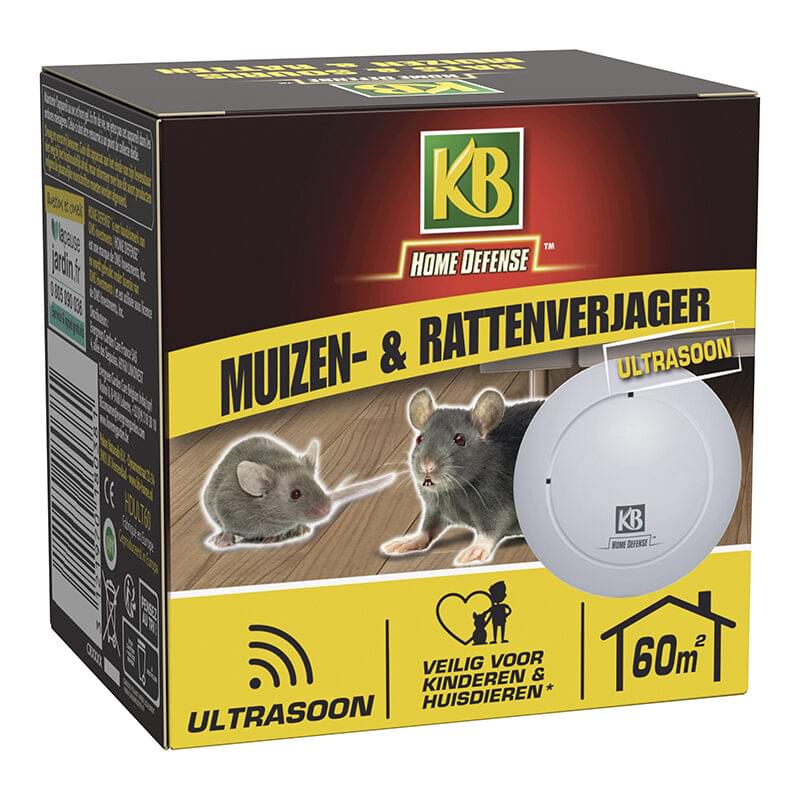 Vet Verbonden verslag doen van KB Home Defense muizen- en rattenverjager 60 m² - Voor 17.30u, morgen in  huis