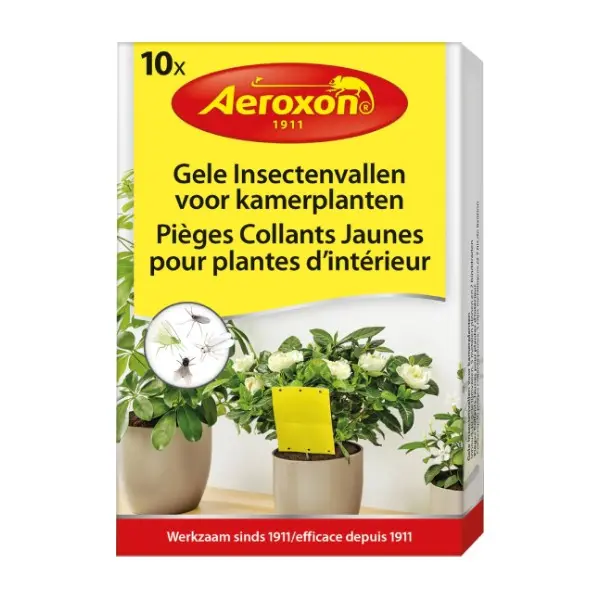 Aeroxon gele insectenvallen