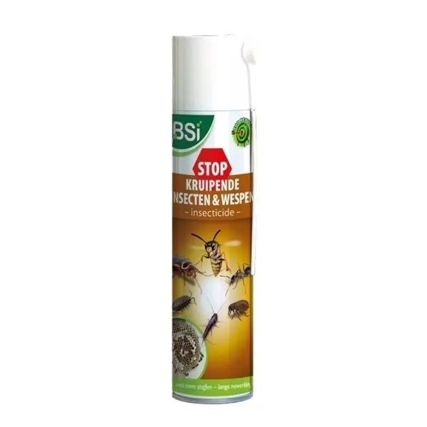 BSI Stop kruipende insecten en wespen insectide spray