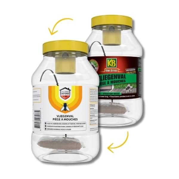 Home Defense vliegenval met lokstof pesticidevrij