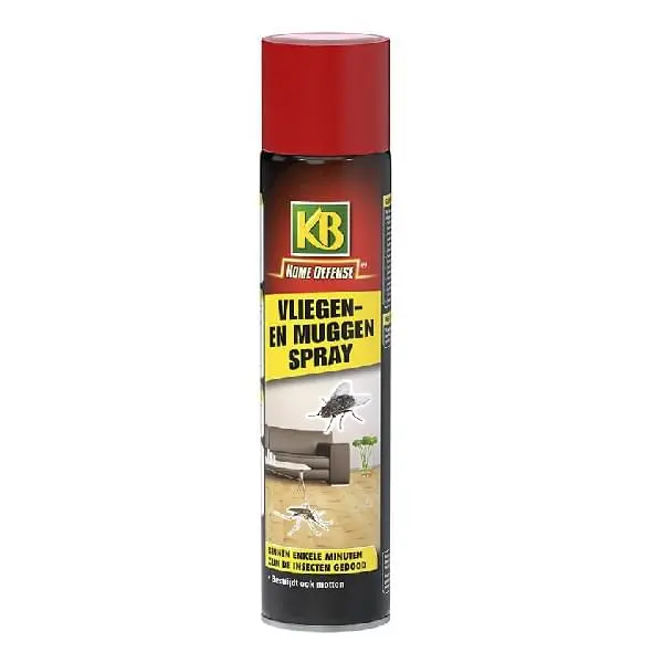 KB Home Defense vliegen- en muggenspray (400 ml)