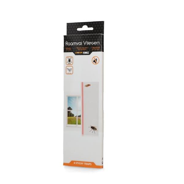 Knock Pest Raamval Voor Vliegen (4 stuks)