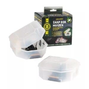 Mecanix snap box muizen met muizenval (2 stuks)