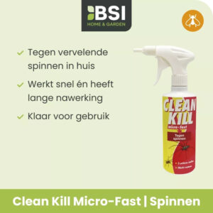 BSI Clean Kill Micro-Fast Spinnen (500 ml)