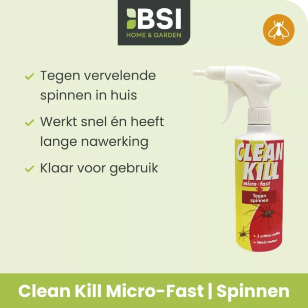 BSI Clean Kill Micro-Fast Spinnen (500 ml)