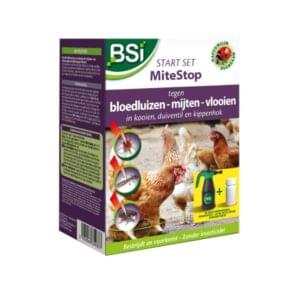 BSI MiteStop tegen Bloedluis en mijten starter set (pesticidevrij)