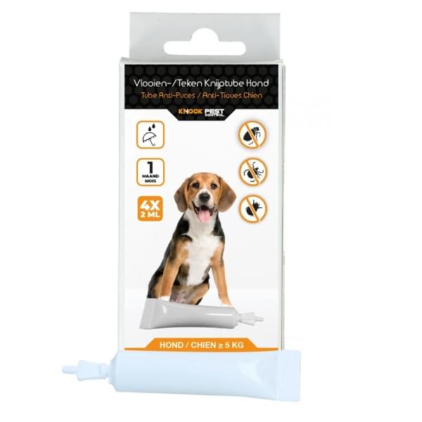 Knock Pest Vlooien- en tekenpipet hond 5 tot 15 kg