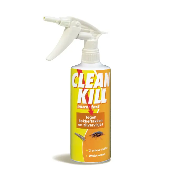 BSI Clean Kill Micro Fast tegen Kakkerlakken & Zilvervisjes
