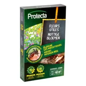 Protecta nuttige bloemen tegen muggen