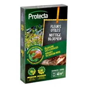 Protecta nuttige bloemen tegen slakken