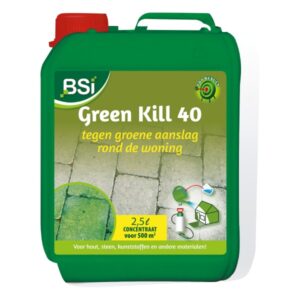 BSI Green Kill 40 tegen groene aanslag (2500 ml voor 500 m²)