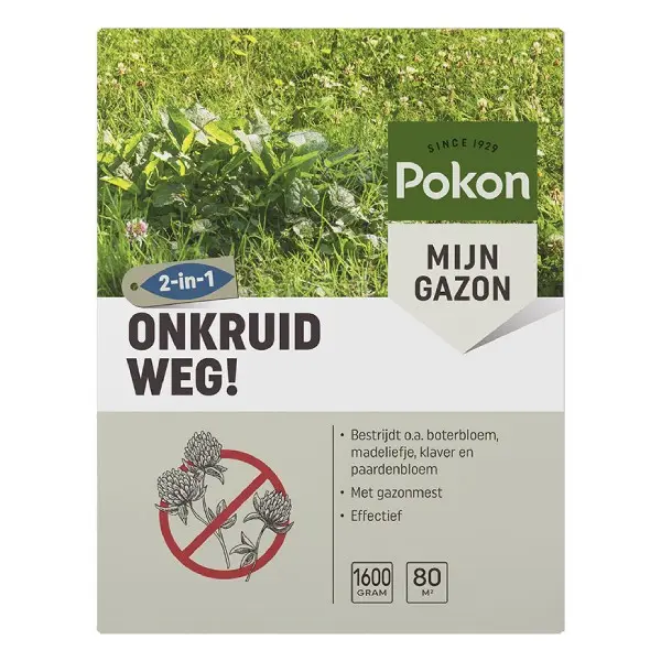 Pokon Onkruid Weg (1600 gram voor 80 m²)