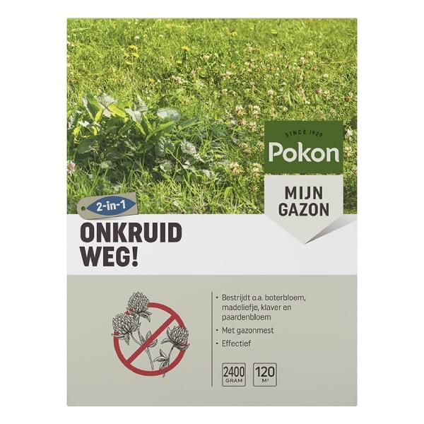 Pokon Onkruid Weg (2400 gram voor 120 m²)