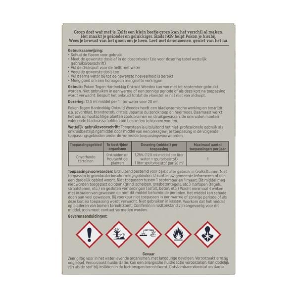 Pokon Tegen Hardnekkig Onkruid Weedex Concentraat (1000 ml)