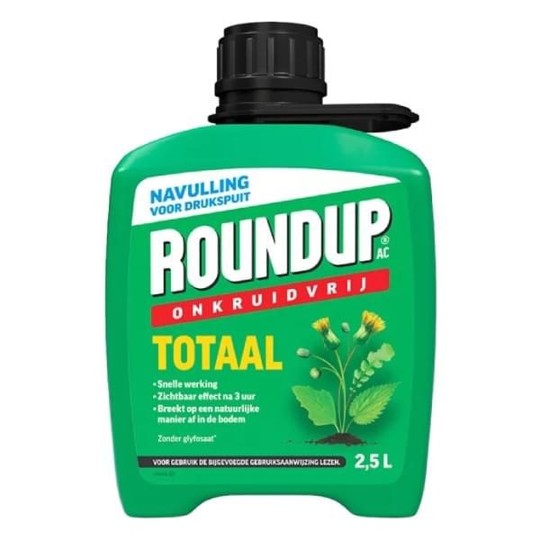 Roundup AC Totaal Onkruidvrij Kant & Klaar Drukspuit Navulling (2500 ml)