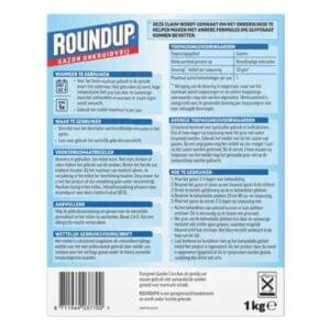 Roundup Gazon Onkruidvrij (1000 gram)