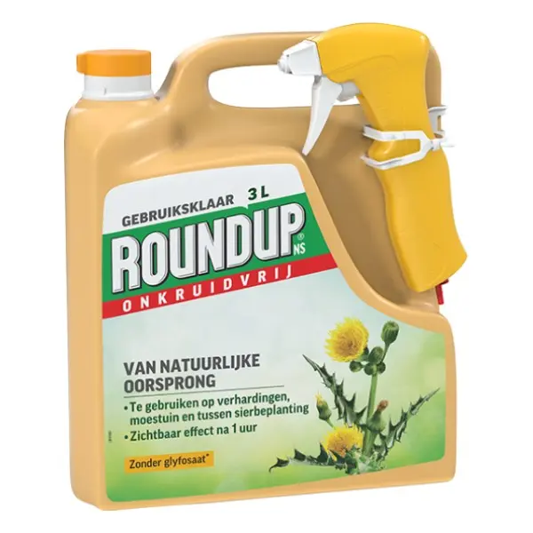 Roundup NS Natuurlijk Onkruidvrij Kant & Klaar (3000 ml)