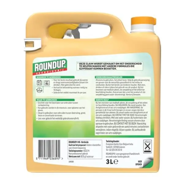 Roundup NS Natuurlijk Onkruidvrij Kant & Klaar (3000 ml)
