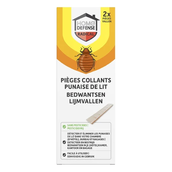 Home Defense Bedwantsen Lijmvallen (2 stuks)