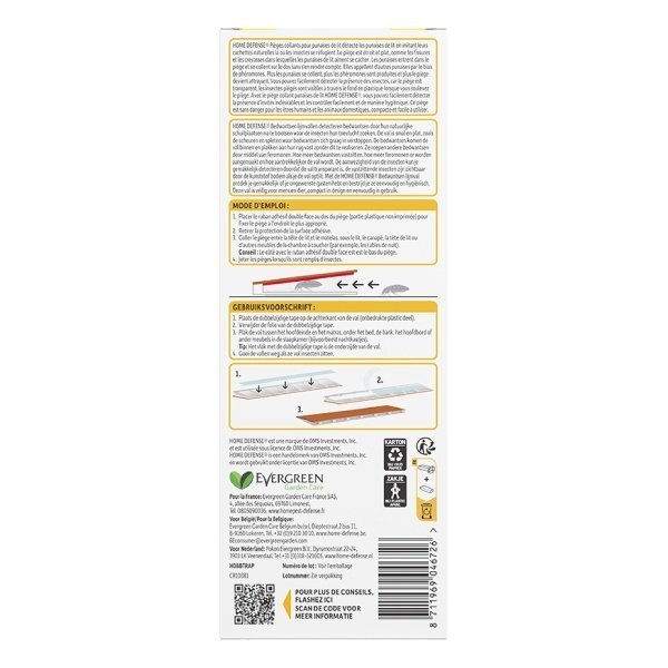Home Defense Bedwantsen Lijmvallen (2 stuks)