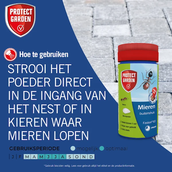 Protect Garden Fastion KO mierenpoeder (250 gr)