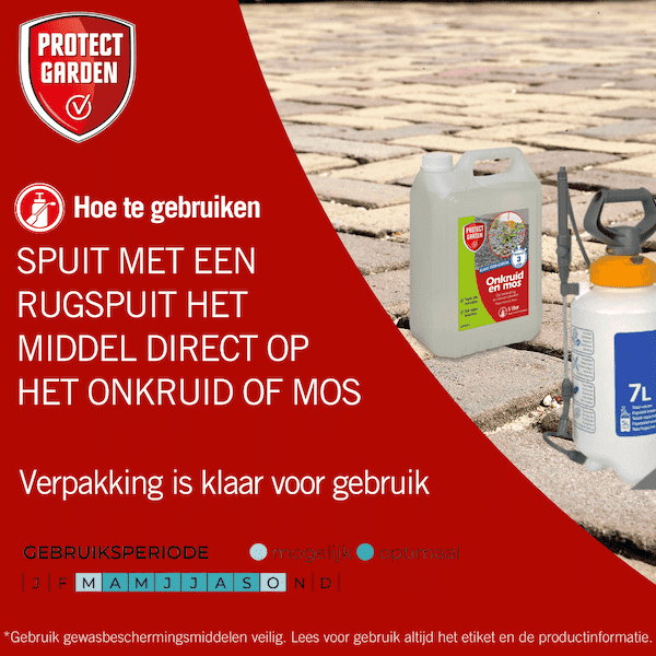 Protect Garden Flitser onkruidmiddel Kant & Klaar (5000 ml)