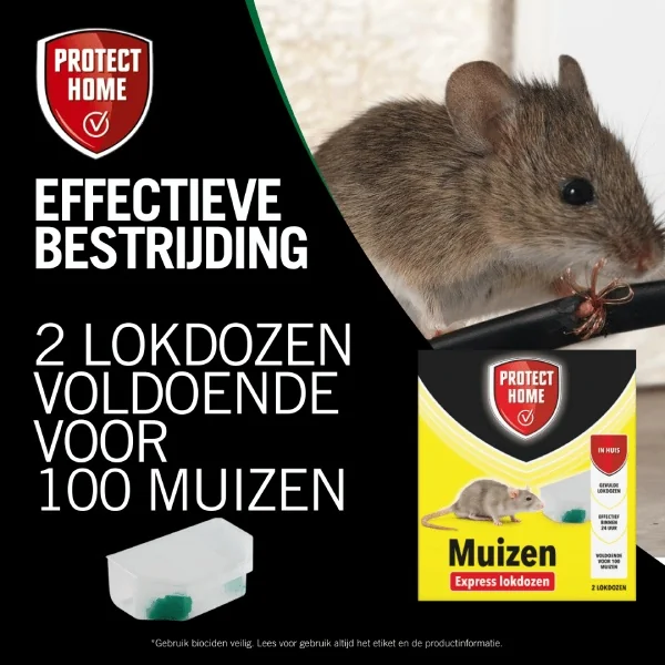 Protect Home Express Muizenpasta (2 lokdozen)
