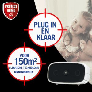 Protect Home Ultrasonic verjager Muis en Rat (150 m²)