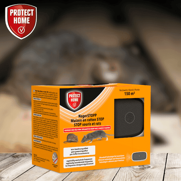 Protect Home Ultrasonic verjager Muis en Rat (150 m²)
