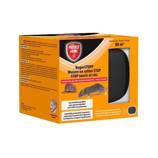 Protect Home Ultrasonic verjager Muis en Rat (80 m²) Protect Home Ultrasonic verjager Muis en Rat (80 m²)