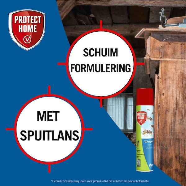 Protect Home Wespen schuimspray (400 ml)