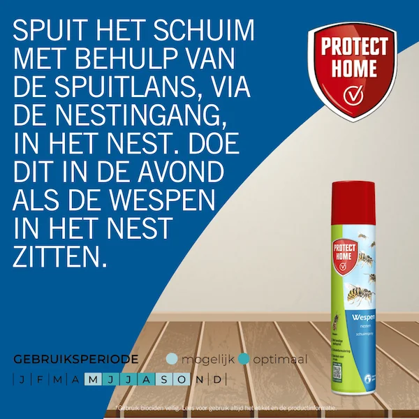 Protect Home Wespen schuimspray (400 ml)