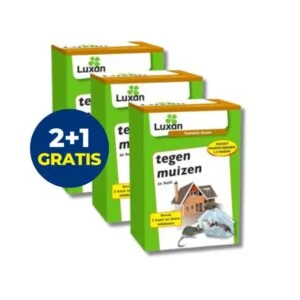 Luxan Tomorin Muizen Granen 2 x 10 gr met muizenlokdoos (2 stuks)