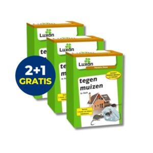 Luxan Tomorin Muizen Pasta 2 x 10 gr met muizenlokdoos