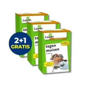 Luxan Tomorin Muizen Pasta 2 x 10 gr met muizenlokdoos