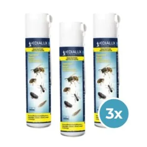 Edialux Topscore Spray kruipende insecten en wespen (400 ml) 3-pack