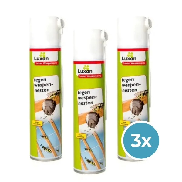 Luxan Wespenspray (400 ml) 3-pack