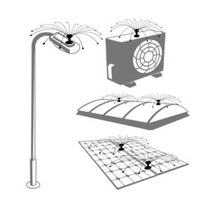 Birdshield Longlegs Vogelwering