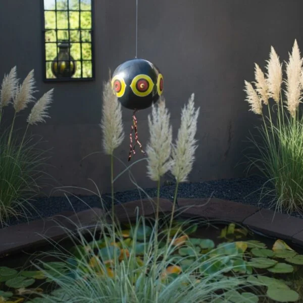 Knock Pest Vogel Schrikballon Zwart